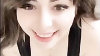 Momokun transparent dildo