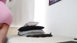 Pink is not a slimming color