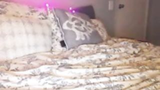 Beabee purple dildo cumshow