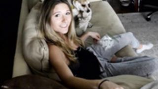 Katie Darling babysitter fucks dad creampie finish