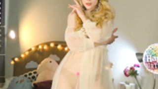 marisabelle dancing dress tease