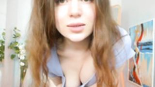 blueberry_jam_ 210506 new cute, SHY, dwnblouse full tit