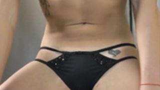 Aspen Rae Silver hair Dildo