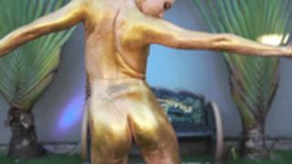 loollypop24 body in gold show