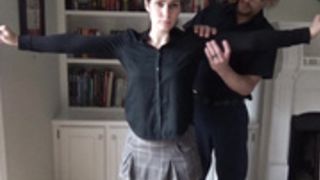 HoloWulf: Shoplifting Schoolgirl Stripped and Fucked