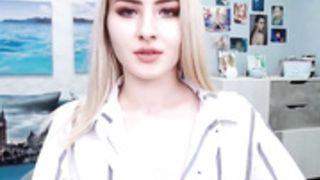 KatherineSmith (Dasha) - No Bra Shirt, Tits Caress 1