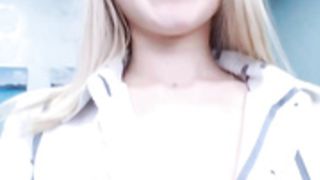 KatherineSmith (Dasha) - No Bra Shirt, Tits Caress 1