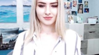 KatherineSmith (Dasha) - No Bra Shirt, Tits Caress 1