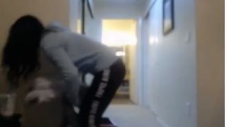 Christy Foxx Getting Dressed