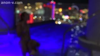 DabbyLala - in the pool with Dabby