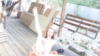 PrincessBambie: Backyard Yoga and Play