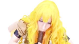 Lana Rain RWBY Yang vs White Fang