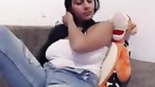 Rosasweet hot striping cam show 003