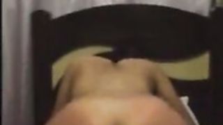 Enfiando 18cm no rabo da namorada