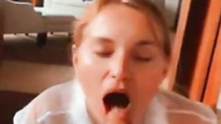 Zoie burgher sucking dick