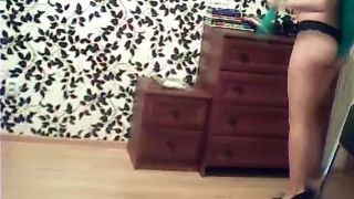 jessworld666, handjob, green hair, naked, perky tits