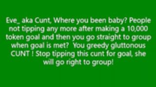 Eve_ aka cunt hitachi pussy play