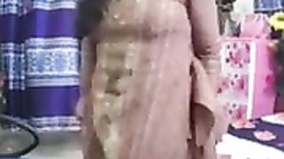 Indian shalwar kameez striping camshow