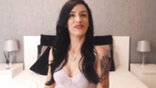 Sexy Nicole Grande Smoking