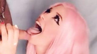 BelleDelphine -Pls! let me Suck ur Cock n Taste ur Cum?