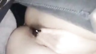 vikingbarbie show boobs in a car 11.07.17