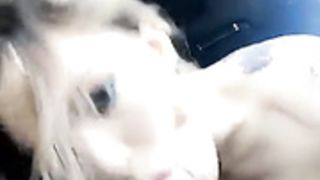 vikingbarbie sucks cock in a car 11.06.17