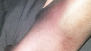 Wanking Over Wifes Nylon Foot