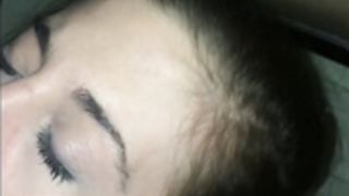 roommate blowjob while talking