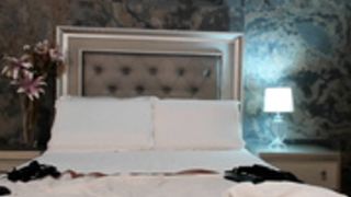 SweetandDevil striptease and dildo fuck