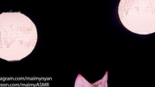 Maimy ASMR youtube/twitch nude moaning tit massage ASMR