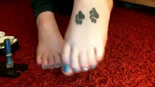 Melissa191 Foot Fetish Video