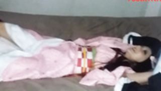 nezuko cosplay tickling