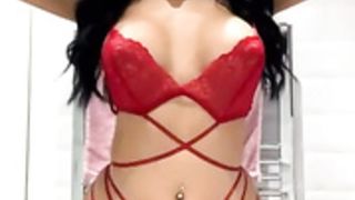 Of thot showing lingerie