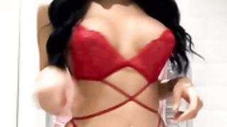 Of thot showing lingerie