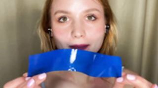 Tape gagged ASMR