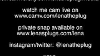 Lena the Plug Sloppy Blowjob with Popsicle