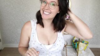 Meg Turney - Nude Lingerie Try On 1
