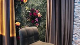 xJoannaBearx in pantyhose dessous boobs show 3