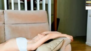 Coy_Amina bottomless on Day 95