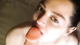 Tessa Fowler Dildo Blowjob