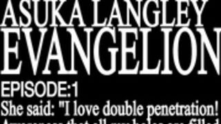 Hot Slut Asuka Langley - Double Penetration & Cumshot