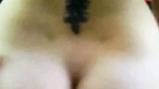 Texas tattooed teacher reverse cowgirl