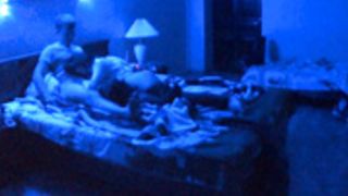 Alina and anton blue light