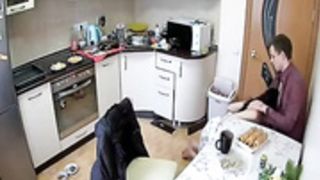 Alina & Anton Kitchen Fuck