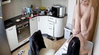 Alina & Anton Kitchen Fuck