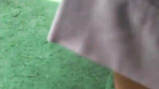 Thai girl have public sex on rooftop