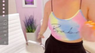 alisa_bb - teasing on skirt
