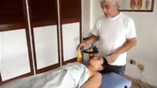 Topless Massage Barely Legal Girl