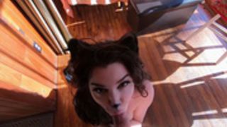 Lily Lou - Slutty 😺 Fucks & Swallows Cum