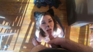Lily Lou - Slutty 😺 Fucks & Swallows Cum